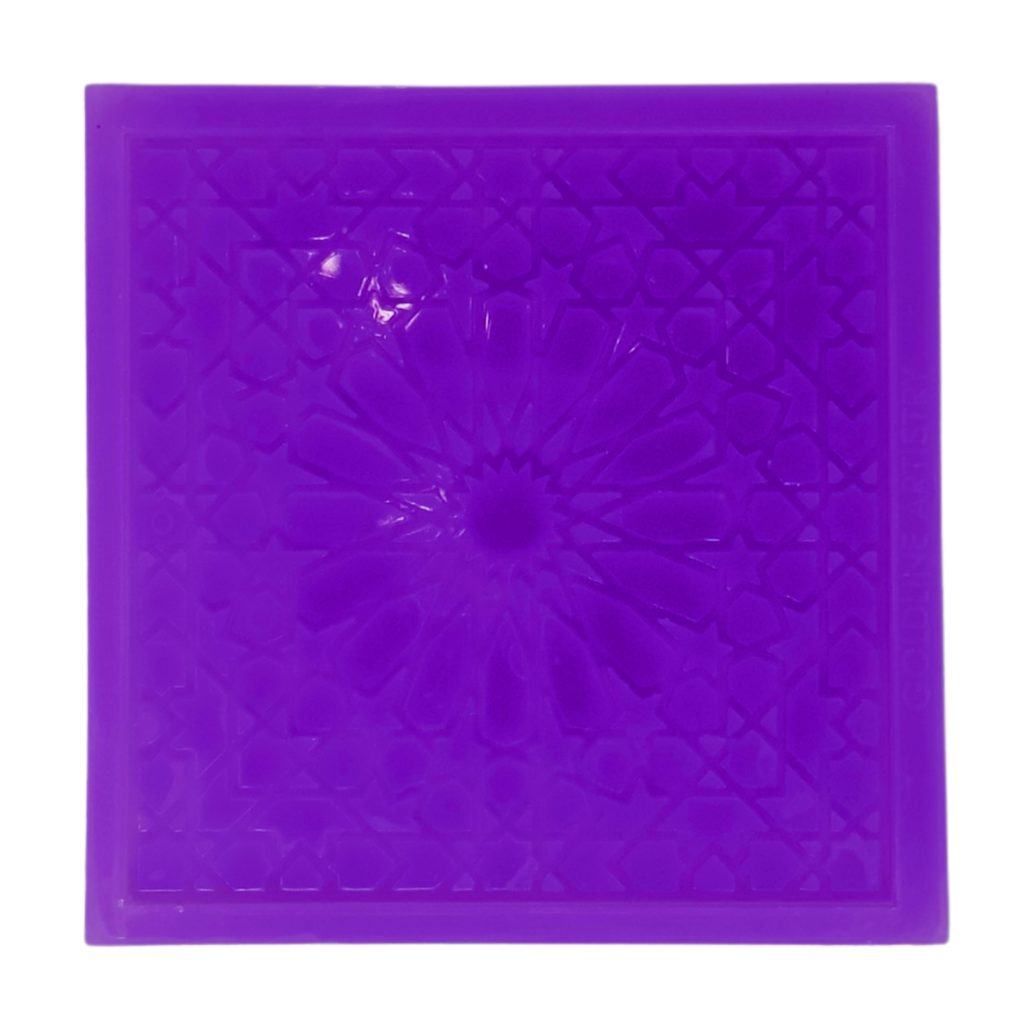 Arabesque Square Coaster Mould