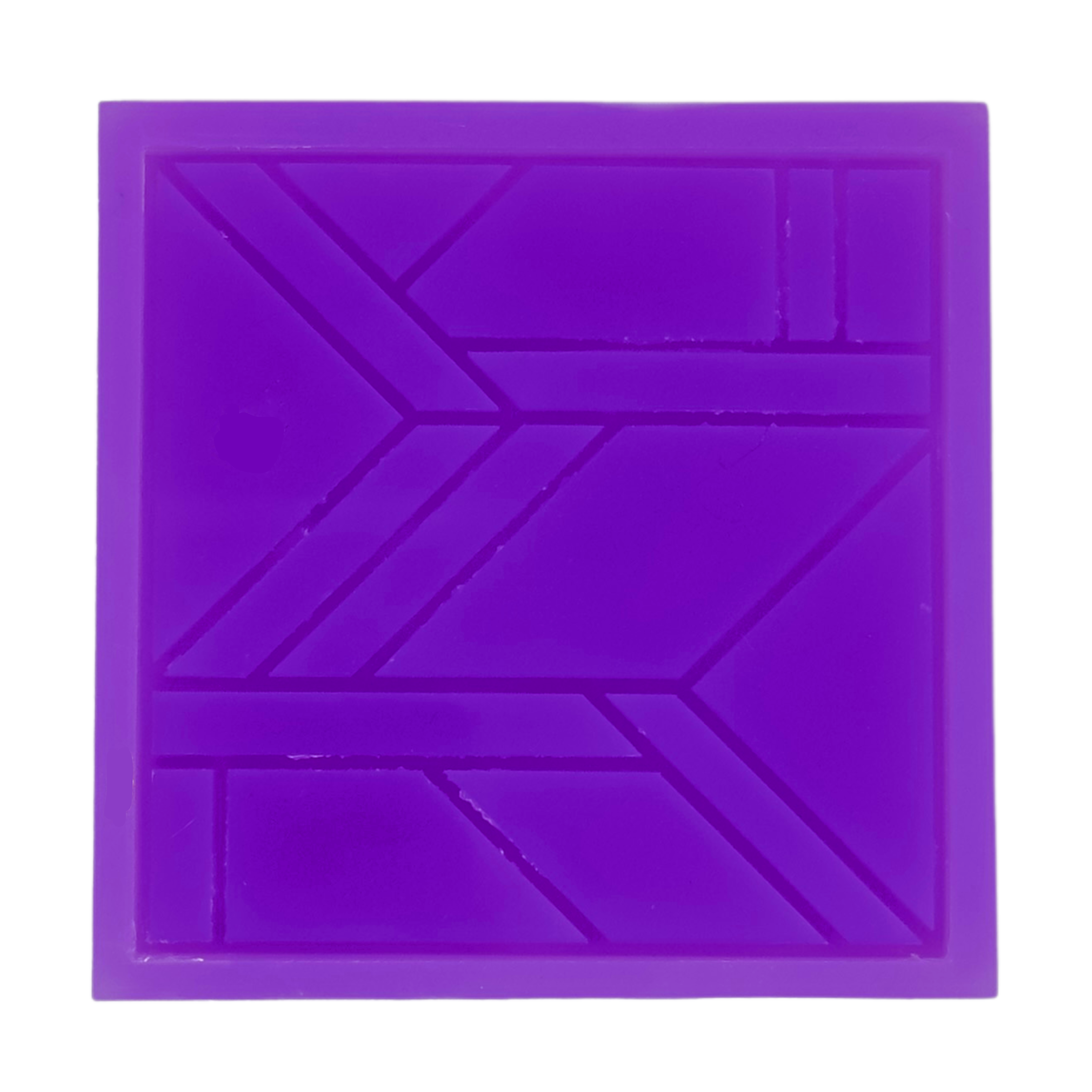 Deco Square Mosaic Coaster Mould - 1