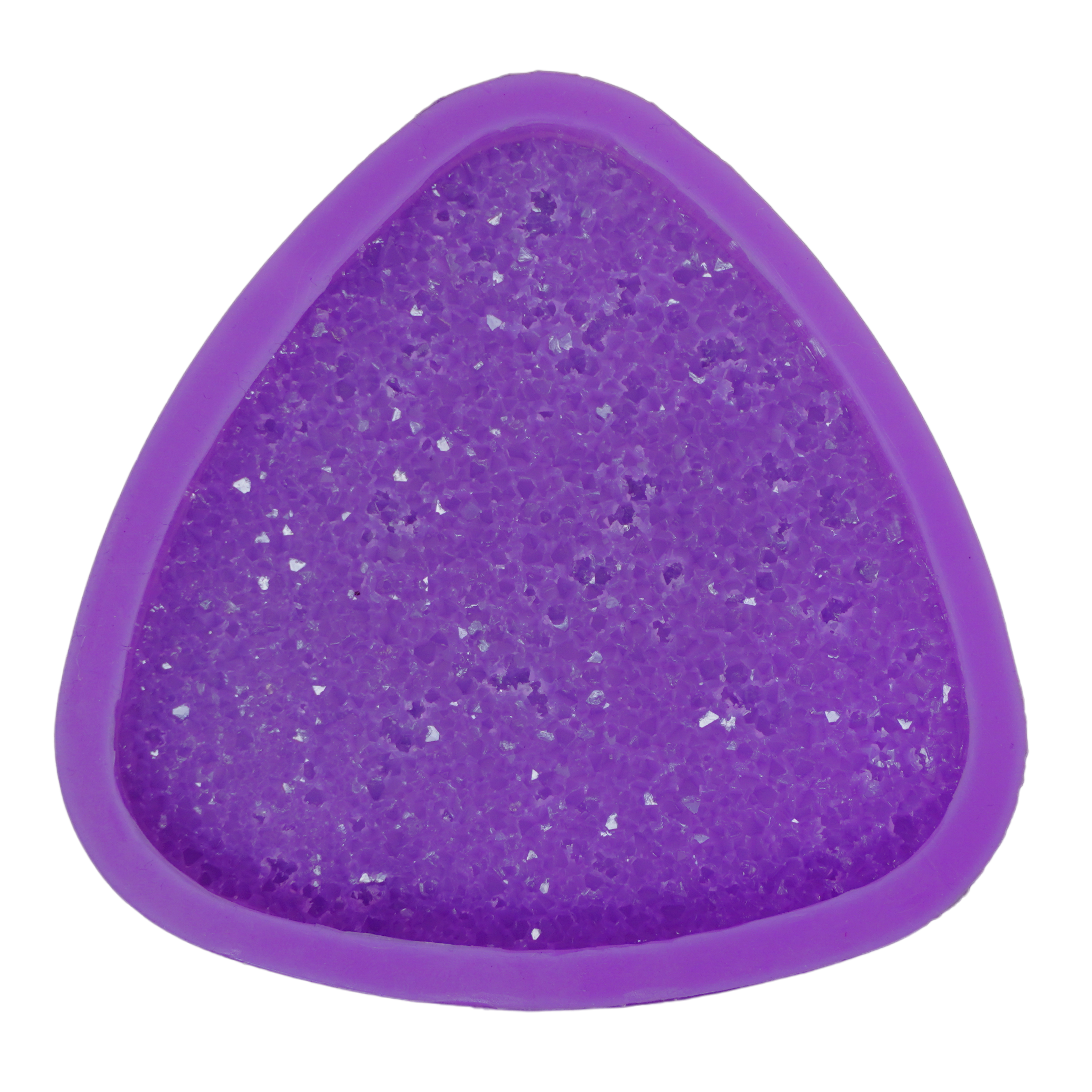 4 Inch Triangle Druzy Coaster