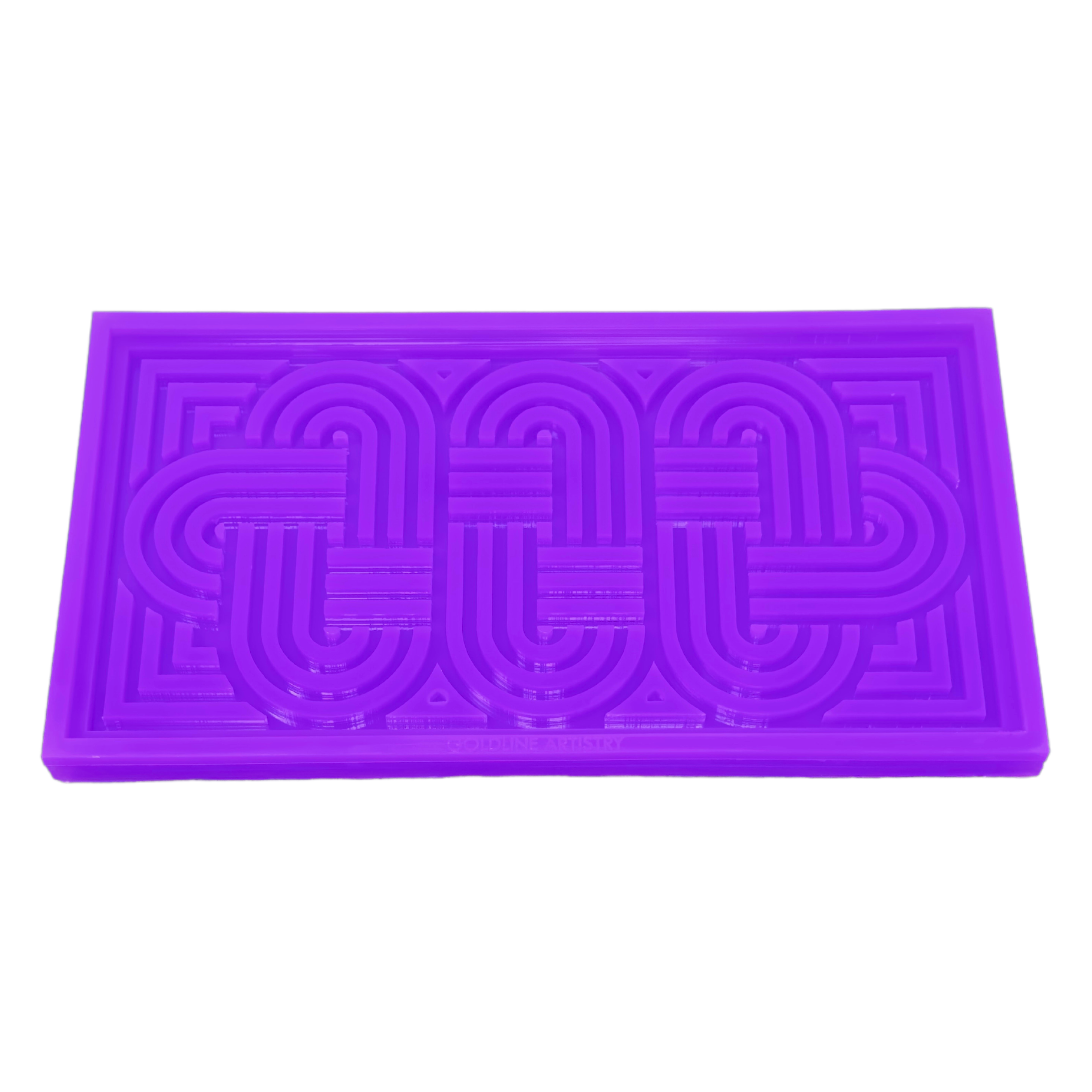 Rectangle Knot Tray Mould