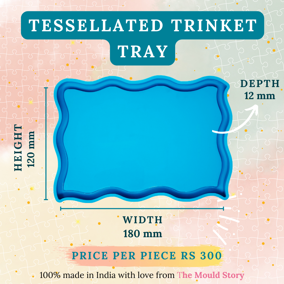 Tessellated Trinket Tray Pack of 2 - The Mould Story