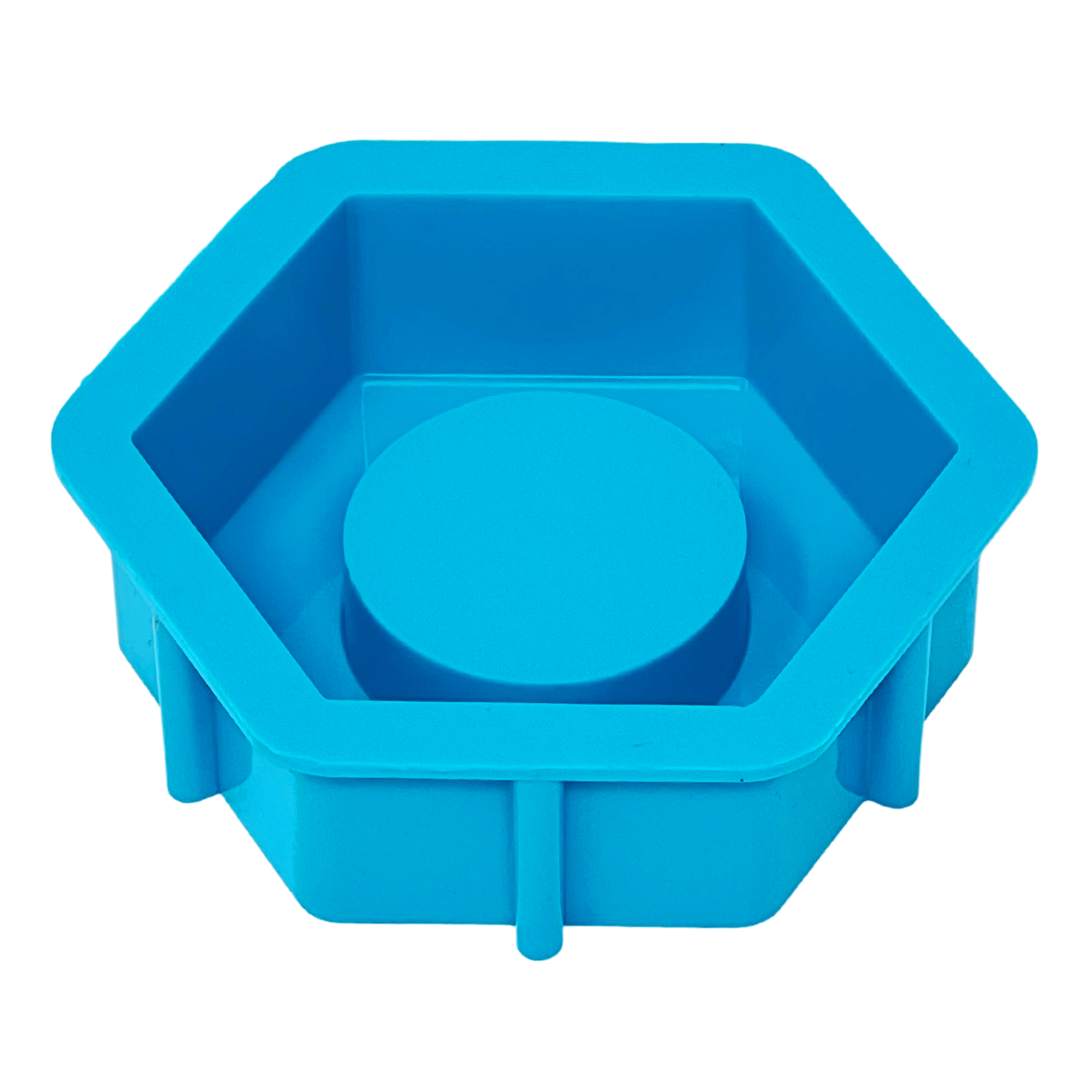 Small Hexagon Tealight Holder Mould - The Mould Story
