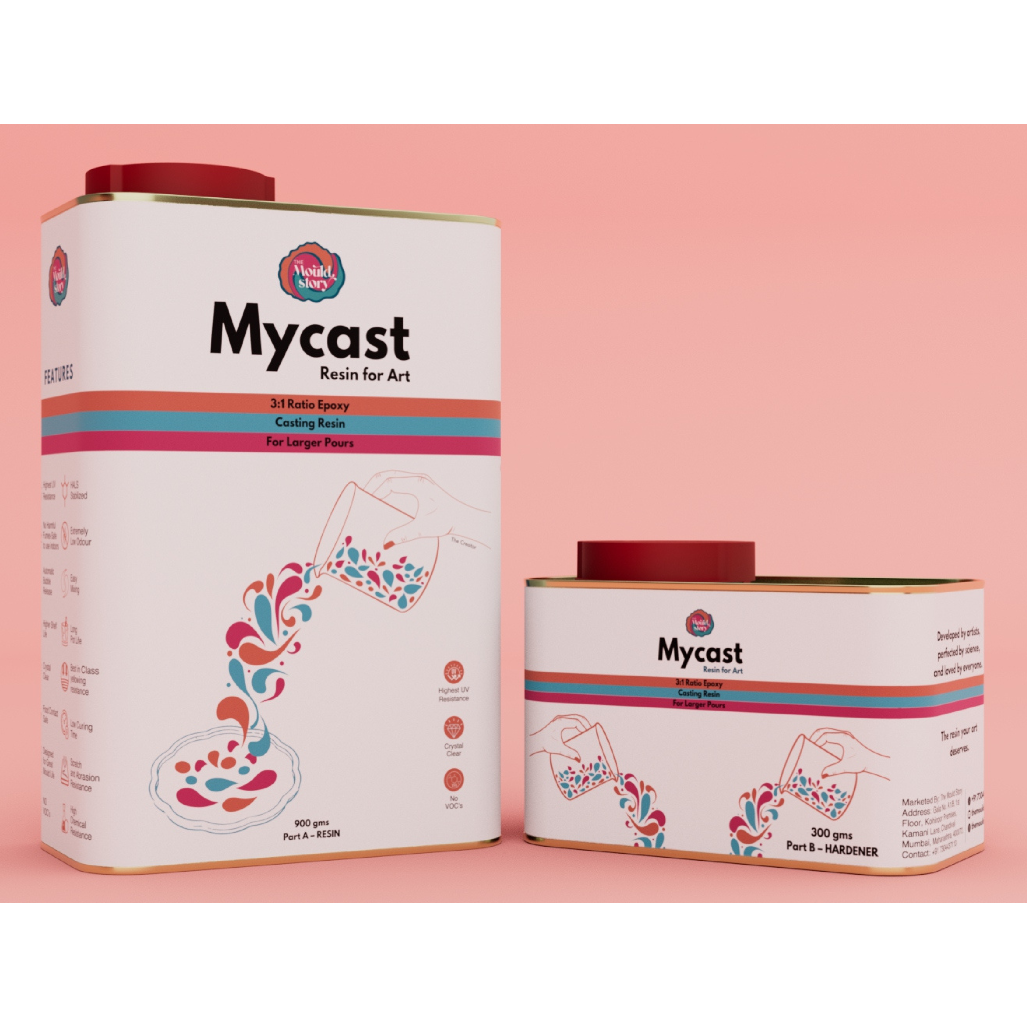 Mycast 3:1 Casting Resin 1.2kg - The Creator