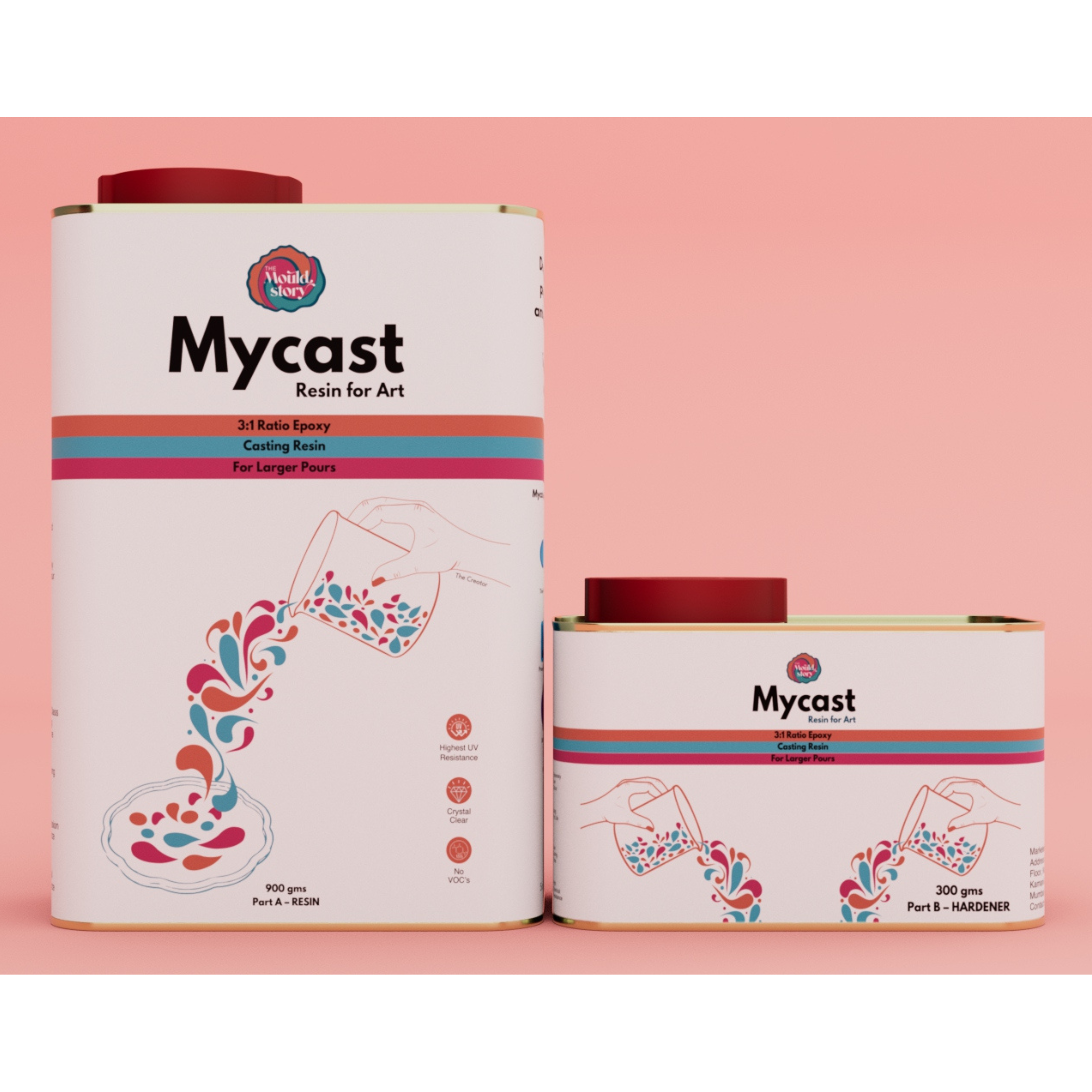 Mycast 3:1 Casting Resin 1.2kg - The Creator