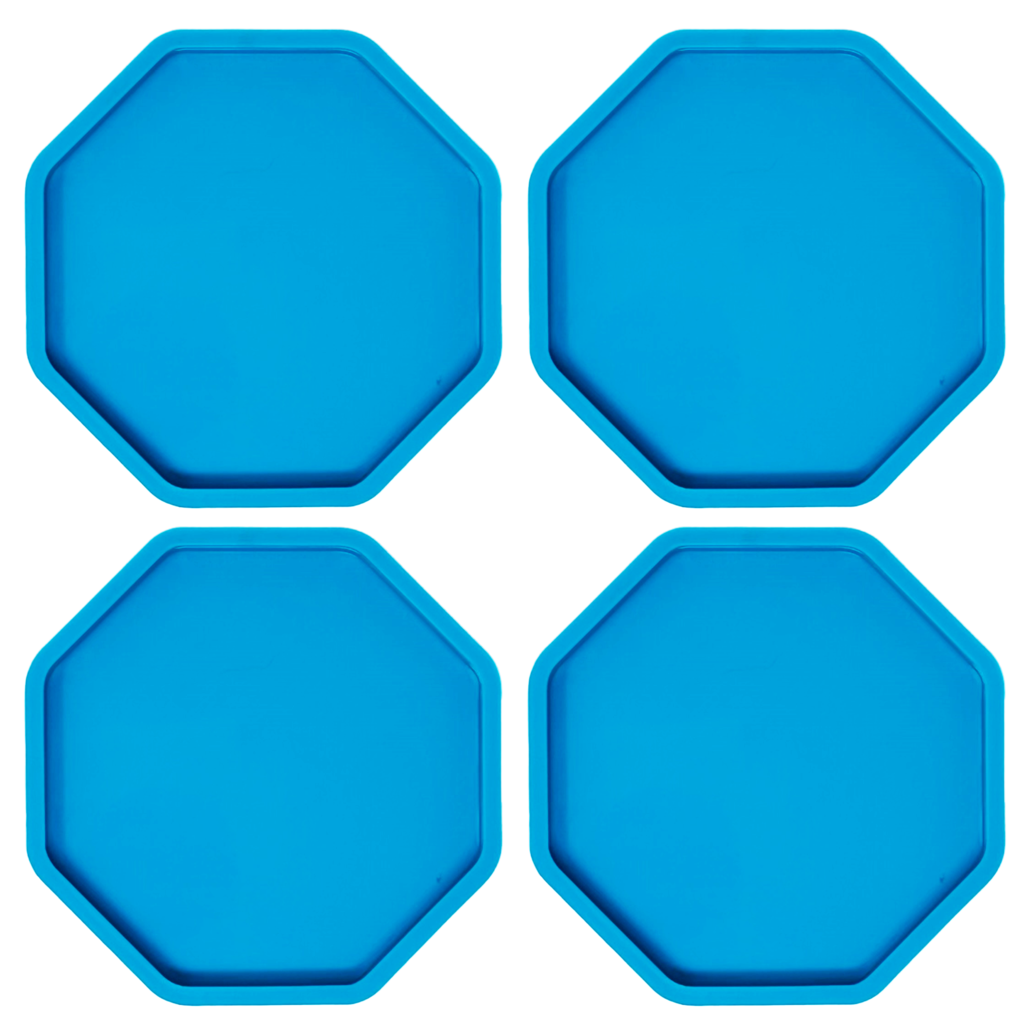 Octagonal Coaster Mould Pack of 4
