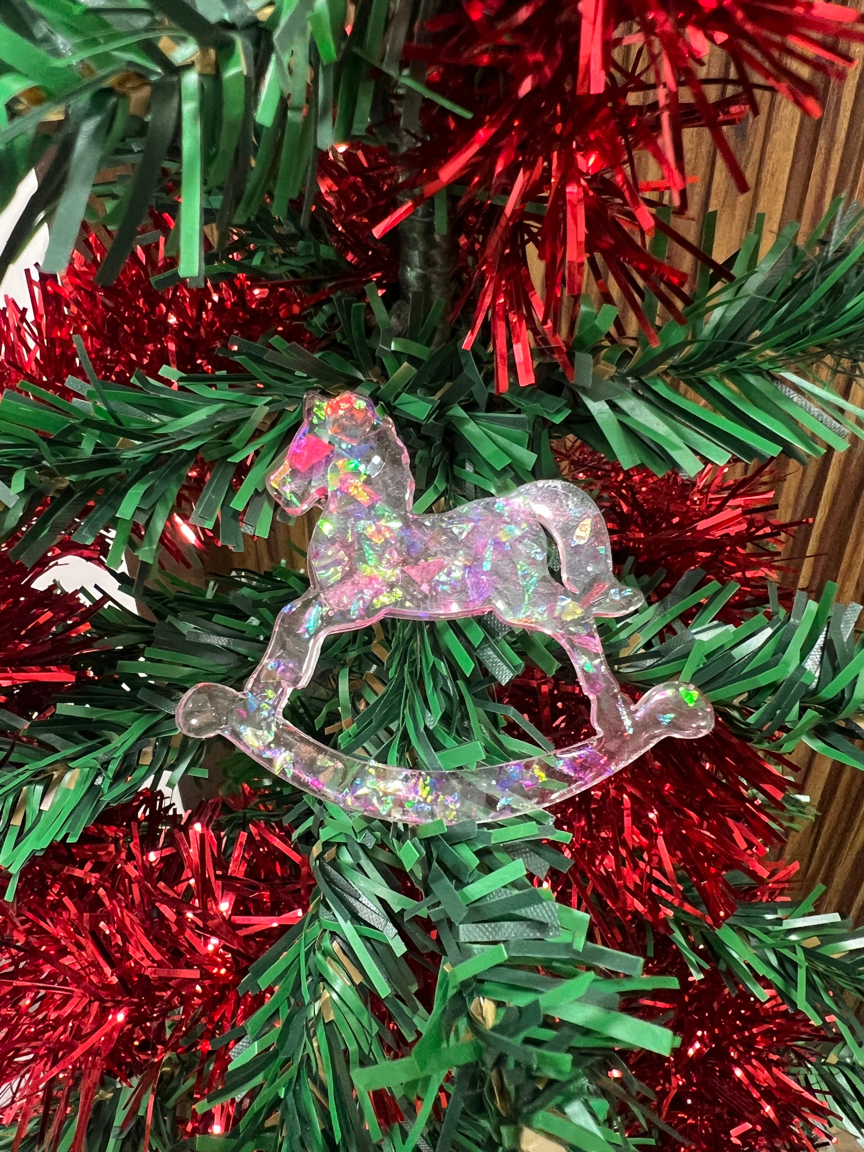 Rocking Horse Ornament / Keychain Mould