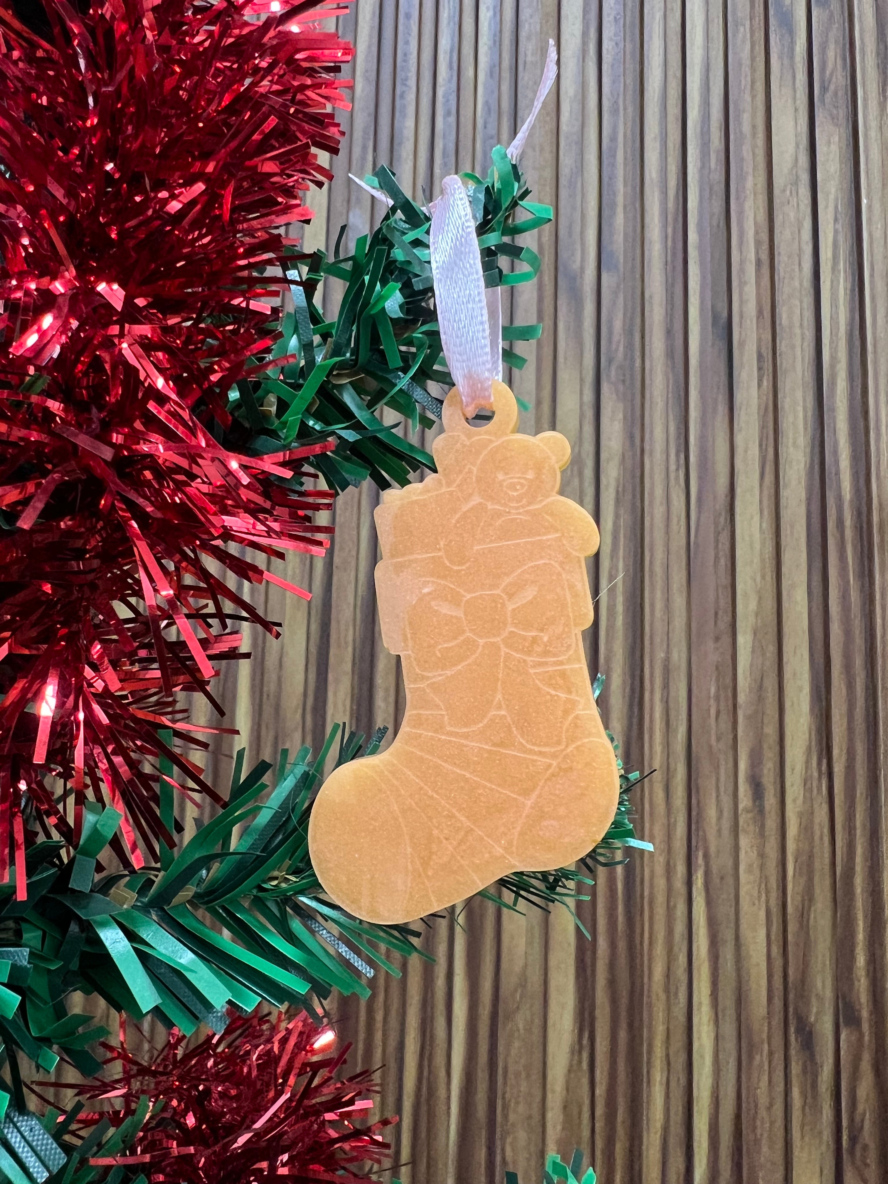 Christmas Stocking Ornament Mould - 2