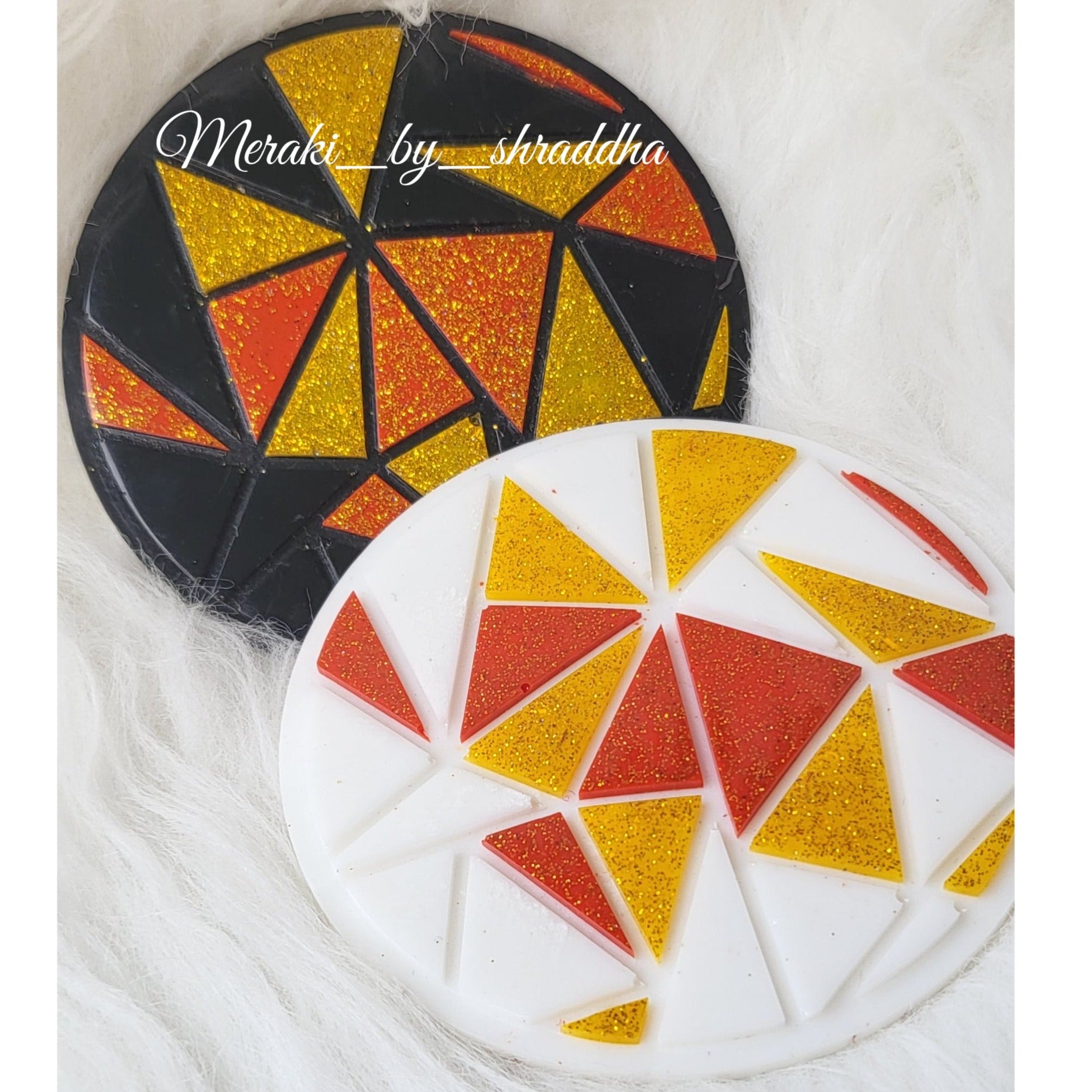 Stained Glass Coaster Mould - The Mould Story