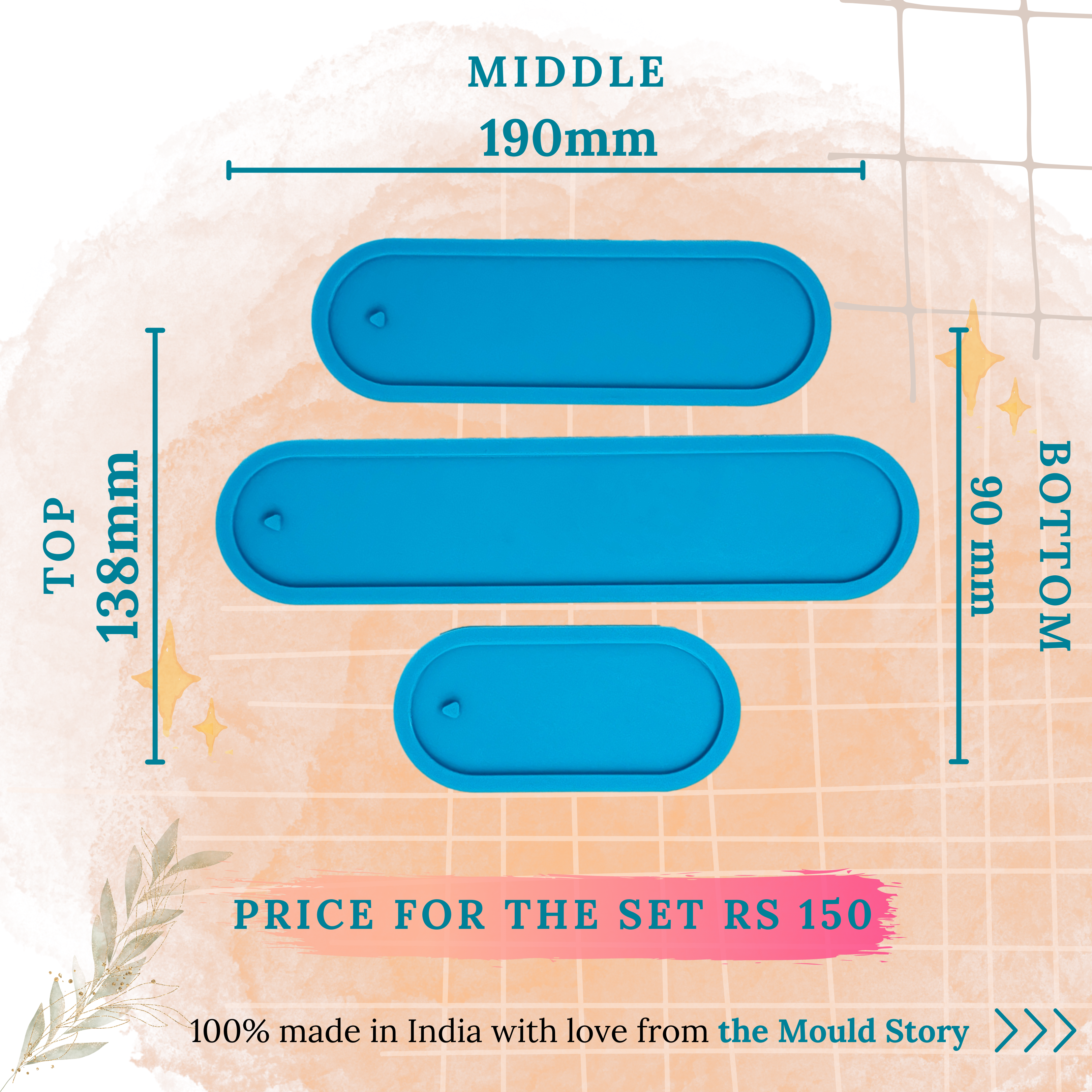 Bookmark Mould Set - The Mould Story