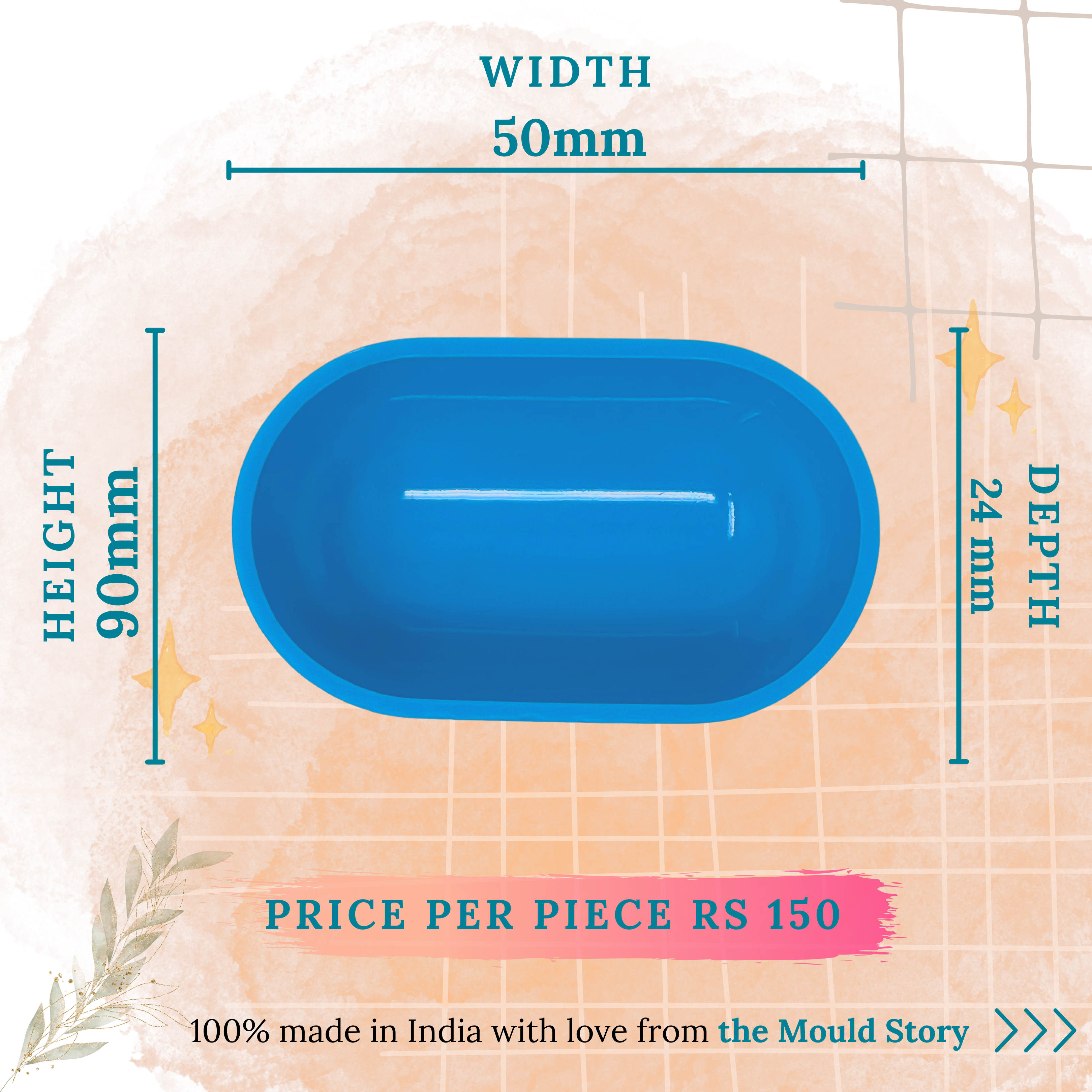 Capsule Paperweight Mould - The Mould Story